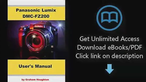Panasonic Lumix DMC-FZ200 User's Manual