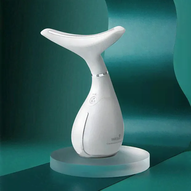 Массажер для шеи WellSkins Sonic Color Light Neck WX-MJ100 (White)-2