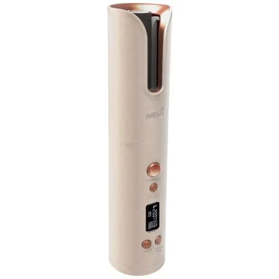 Беспроводная плойка для завивки волос Wellskins Wireless Automatic Curler WX-JF201 Pink EU-3