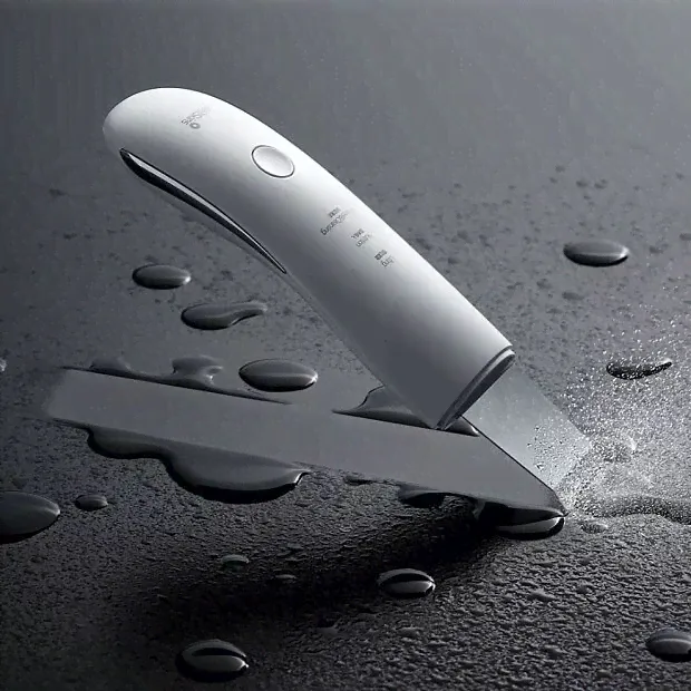 Устройство для пилинга WellSkins Ultrasonic Cleansing Beauty Instrument (White/Белый)-4