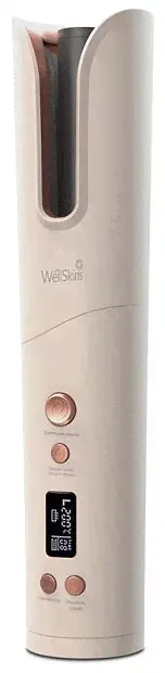 Беспроводная плойка для завивки волос WellSkins WX-JF201 (Pink) RU-4